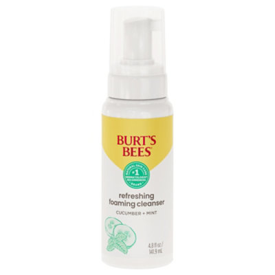 Burts Bees Noursh Foam Clnsr - 4.8 Fl. Oz. - Image 3