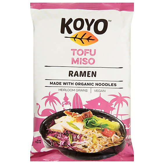 Koyo Ramen Tofu & Miso Made With Organic Noodles - 2 Oz