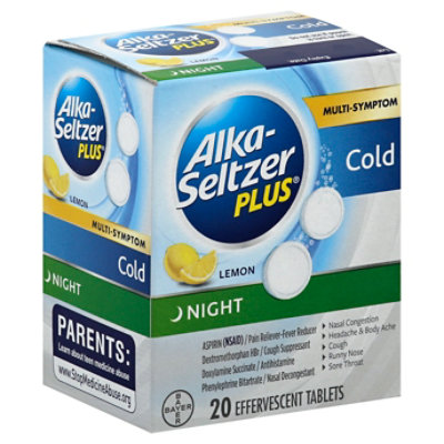 Alka-Selt Night Cold Formula - - Online Groceries | Shaw's