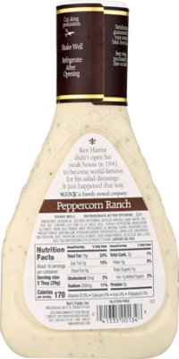 Kens Steak House Peppercorn Ranch - 16 Fl. Oz. - Image 5