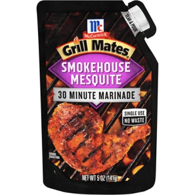 McCormick Grill Mates Smokehouse Mesquite 30 Minute Marinade - 5 Oz