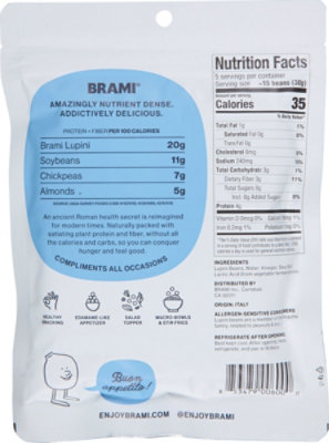 BRAMI Lupini Sea Salt Snack - 5.3 Oz - Image 6