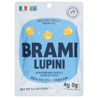 BRAMI Lupini Sea Salt Snack - 5.3 Oz