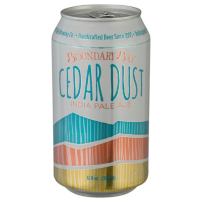 Boundary Bay Cedar Dust Ipa In Cans - 6-12 Fl. Oz. - Image 1