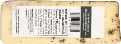 Sartori Black Pepper Bellavitano Cheese Wedge - 5.3 Oz. - Image 5