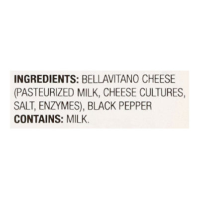 Sartori Black Pepper Bellavitano Cheese Wedge - 5.3 Oz. - Image 4