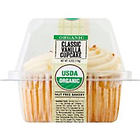 Just Desserts Cupcake Organic Vanilla - Each - Image 2