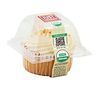 Just Desserts Cupcake Organic Vanilla - Each