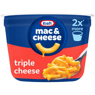 Kraft Triple Cheese Mac & Cheese Macaroni and Cheese Dinner Big Dinner - 4.1 Oz - Image 1