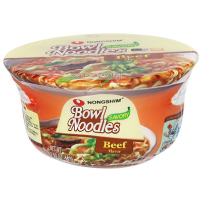 Nong Shim Savory Beef Bowl Nddl - 3.03 Oz - Image 2
