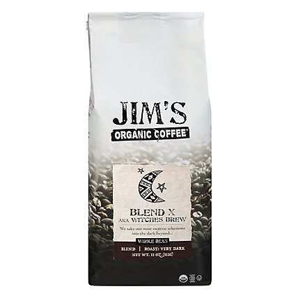 Jims Organic Coffee Coffee Blend X Witch Brew Org - 11 Oz - Image 3
