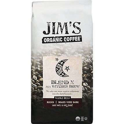 Jims Organic Coffee Coffee Blend X Witch Brew Org - 11 Oz - Image 2