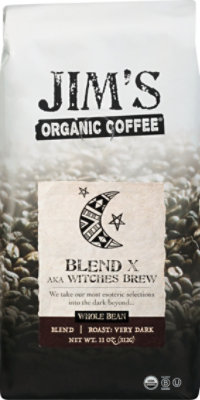 Jims Organic Coffee Coffee Blend X Witch Brew Org - 11 Oz - Image 2