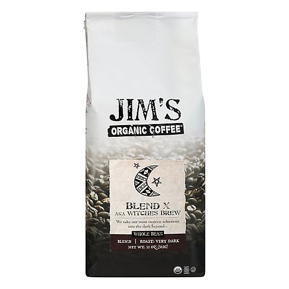 Jims Organic Coffee Coffee Blend X Witch Brew Org - 11 Oz