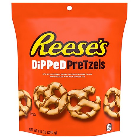 Reeses Pretzels Dipped Pouch - 8.5 Oz