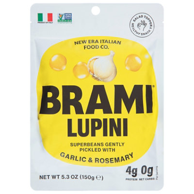 BRAMI Lupini Garlic & Harb Snack - 5.3 Oz - Image 3