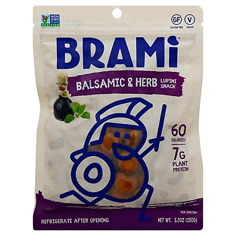 BRAMI Lupini Snack Balsamic - 5.3 Oz
