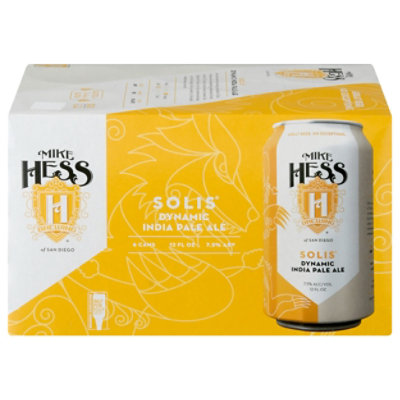 Mike Hess Solis Dynamic Ipa In Cans - 6-12 Fl. Oz. - Image 3