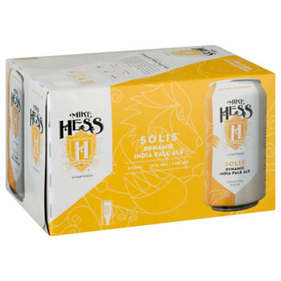 Mike Hess Solis Dynamic Ipa In Cans - 6-12 Fl. Oz.