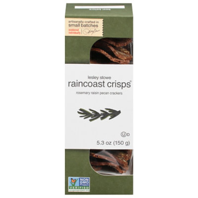 Lesley Stowe Raincoast Crisp Rosemary Raisin Pecan - 5.3 Oz - Image 3