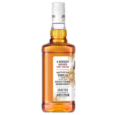 Jim Beam Whiskey Bourbon Kentucky Straight Vanilla 70 Proof - 750 Ml - Image 2