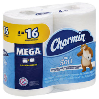 Charmin Bathroom Tissue Ultra Sof - Online Groceries | Vons