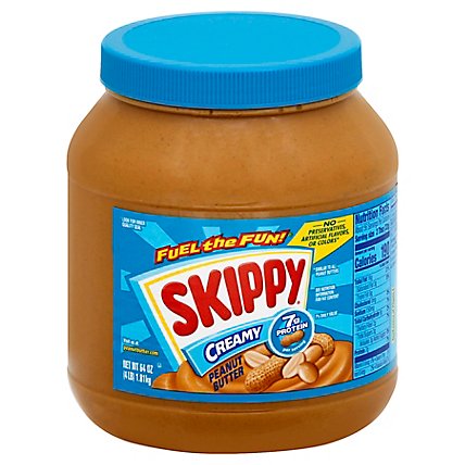Skippy Creamy Peanut Butter - 64 Oz - Image 1