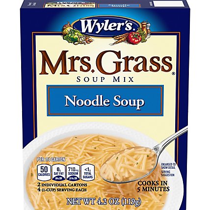 Wylers Soup Mix Noodle 2 Count - 4.2 Oz - Image 3