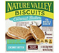 Nature Valley Biscuits With Coconut Butter - 5-1.35 Oz