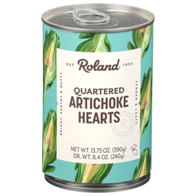 Roland Artichoke Hearts Quartered - 13.75 Oz
