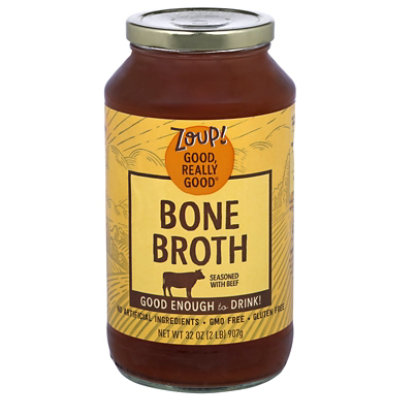 Zoup Good Really Good Bone Broth Beef - 31 Fl. Oz.