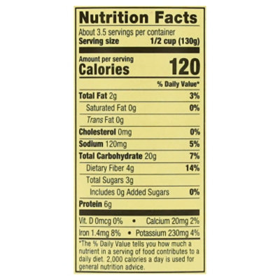 CENTO Organic Beans Low Sodium Ceci Chick Pea - 15.5 Oz - Image 3