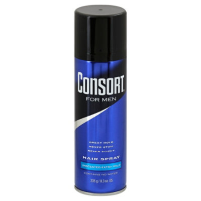 Consort Hair Spray Extra Hold Unscented - 8.3 Fl. Oz. - Image 1