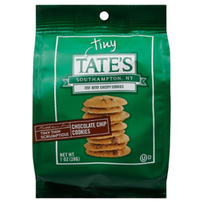 Tate's Bake Shop Tiny Chocolate Chip Cookies - 1 Oz