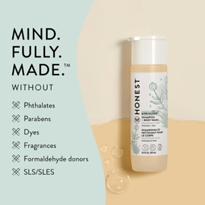 The Honest Company Shampoo and Body Wash Fragrance Free Sensitive - 10.0 Fl. Oz. - Image 2