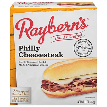 Rayberns Sandwiches Philly Cheesesteak - 11 Oz - Image 3