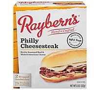 Rayberns Sandwiches Philly Cheesesteak - 11 Oz