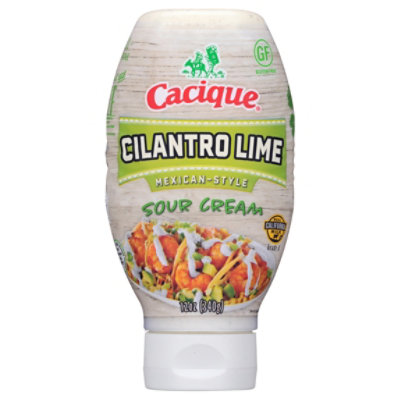 Cacique Sqz Sour Cream Cilantro - 12 Oz - Image 2