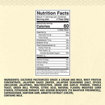 Cacique Sqz Sour Cream Jalapeno - 12 Oz - Image 5