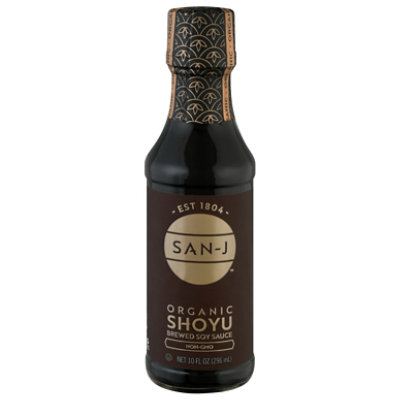 San J Organic Shoyu Sauce - 10 Fl. Oz. - Image 3