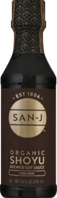 San J Organic Shoyu Sauce - 10 Fl. Oz. - Image 2