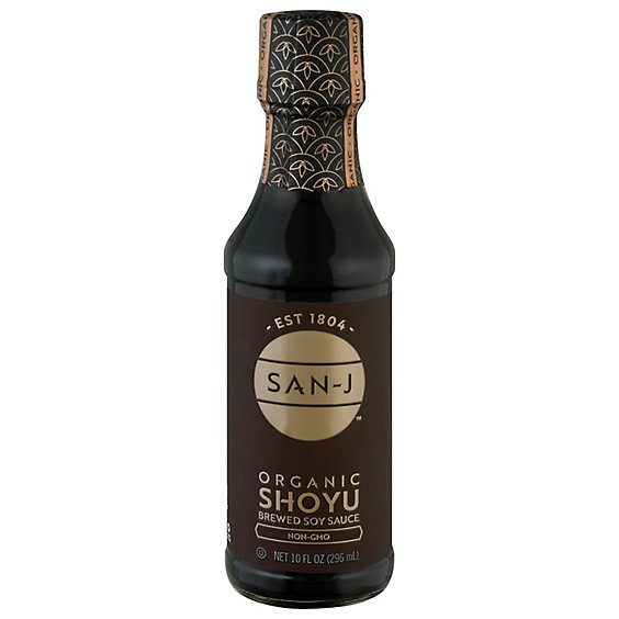 San J Organic Shoyu Sauce - 10 Fl. Oz.