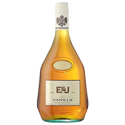 E&J Brandy Vanilla 60 Proof - 750 Ml - Image 1