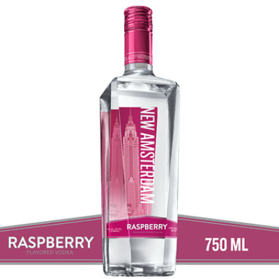 New Amsterdam Vodka Raspberry Flavored 70 Proof - 750 Ml - Image 2