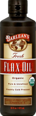 Barleans Fresh Flax Oil - 16 Oz - Image 2