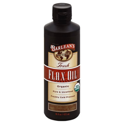 Barleans Fresh Flax Oil - 16 Oz - Image 1