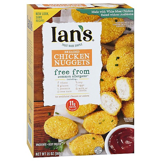 Ians Gluten Free Chicken Nuggets Family Pack - 20 Oz