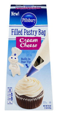 Pillsbury Pastry Bag Filled Cream Cheese - 16 Oz