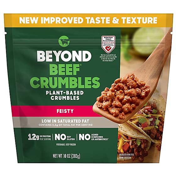 Beyond Meat Beyond Beef Plant Based Feisty Crumbles - 10 Oz