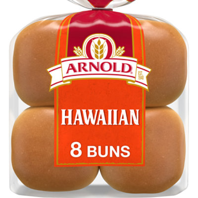 Arnold Sweet Hawaiian Sandwich Buns - 15 Oz - Image 1